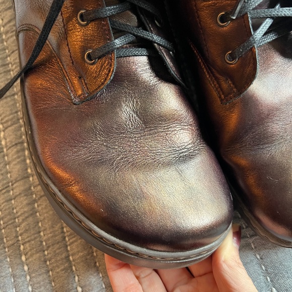 Peerko Frost Barefoot Wool Lined Boots Chestnut Size 42 - Picture 9 of 11